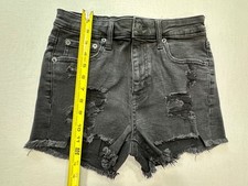 Aeropostale women shorts, Vintage high rise shorty style size 6, NEW