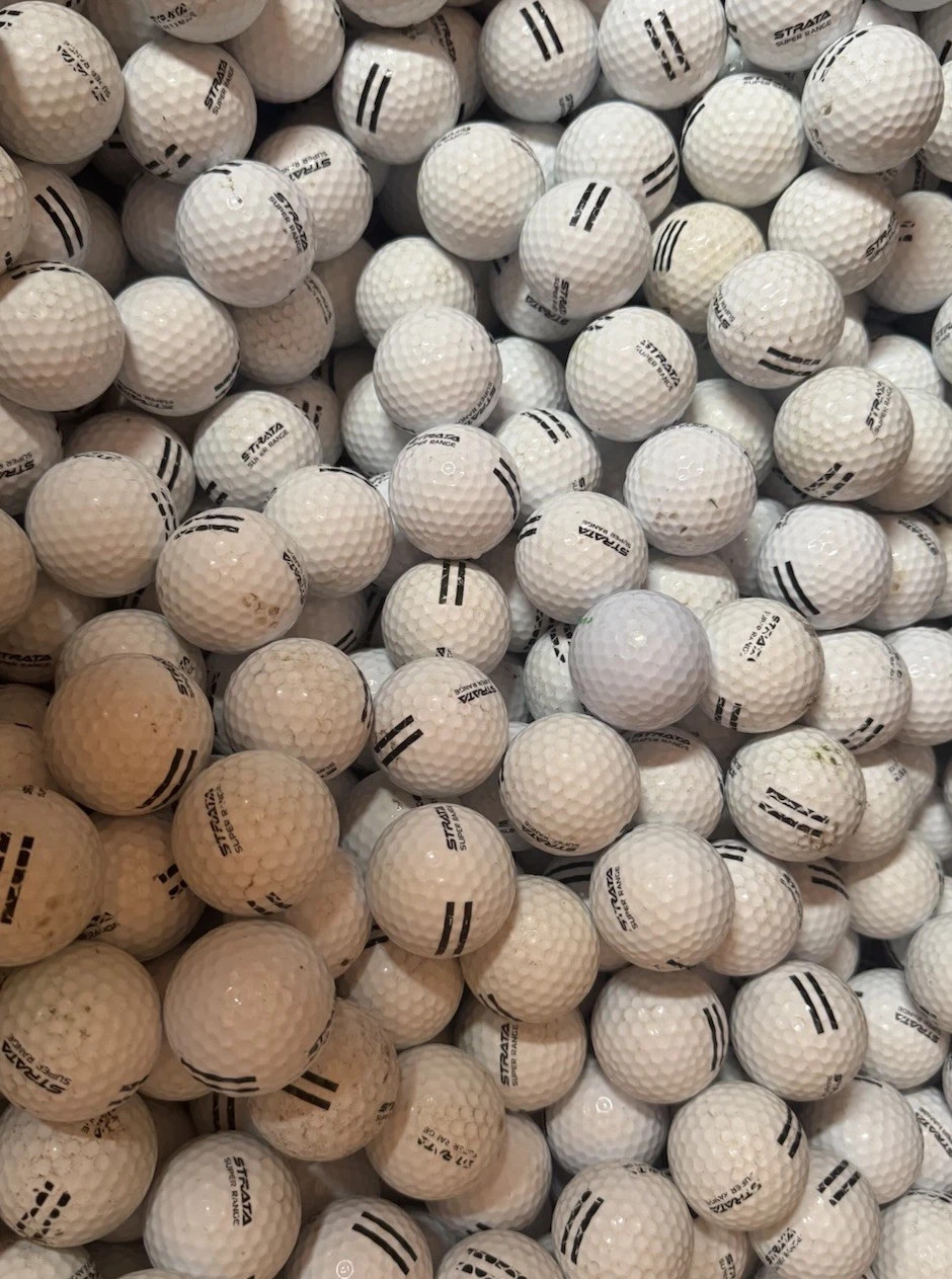 S Hit Away Golf Balls Practice Shag Bag