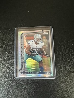 2025 Topps Chrome Refractor Tyler Booker Cowboys X- Fractor #381