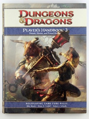 D&D 4e Player's Handbook 3 Mearls, et al  WotC