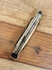 VINTAGE FIGHT'N ROOSTER 2 BLD/NICE STAG "SADDLEHORN TRAPPER" POCKET KNIFE- MINTY — photo 4