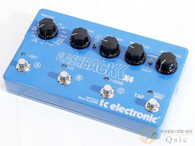 tc electronic【FLASHBACK X4】ディレイ＆ルーパーUSED Used] tc electronic Flashback X4 Delay & Looper Various tones and