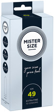 Mister Size Kondome 49mm Perfekte Passform für mehr Sicherheit 10Stk.