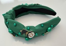 St. Patrick's Day Headband Shamrocks Green Hair Accessories for Women Girls New