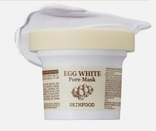 QTY2 SKINFOOD Egg White Pore Mask 120g Deep Cleansing for Tightened Smooth Pores