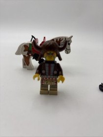 LEGO 6748 Western Indians Boulder Cliff Canyon Medicineman Indian Minifig Horse