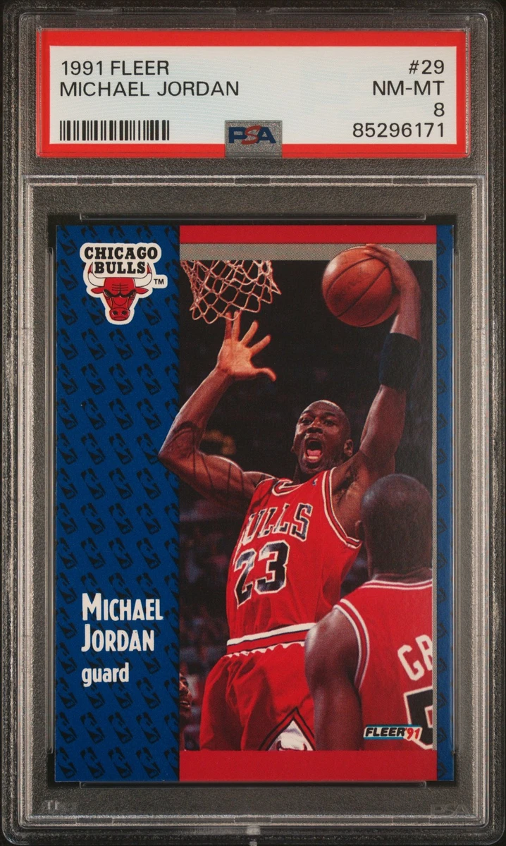 Fleer Michael Jordan 6,5 градуированные баскетбольные спортивные