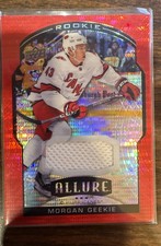 2020-21 Upper Deck Allure - Rookie Morgan Geekie #74 Red Rainbow Jerseys MEM, RC