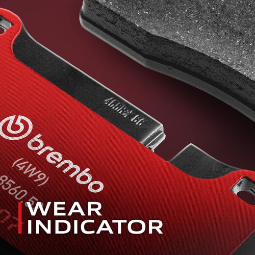 Kit de pastillas de freno delanteras cerámicas Brembo P49023N para sonda 1989-97 / 94-02 Mazda 626 - Imagen 9 de 13