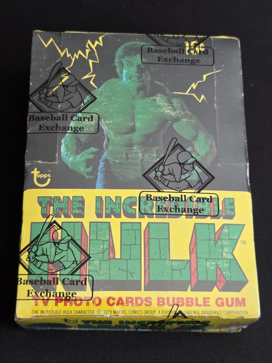 The Incredible Hulk Topps TV Series Trading Cards for sale | eBay