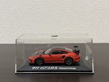 Minichamps 1/43 Porsche 911 GT3 RS 991 2 Weissach Package Lava Orange Black