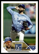 2023 Topps Update Jordan Lyles Kansas City Royals #US190
