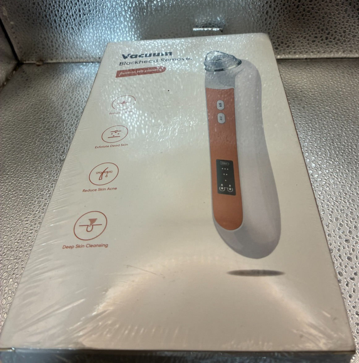 Vacuum Blackhead Remover Built-in HD Camera Model H200 Orange