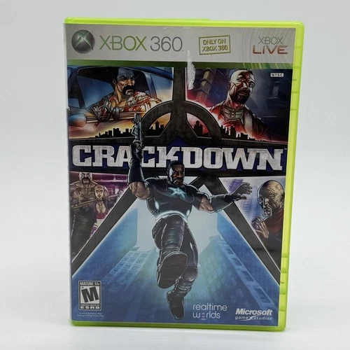 Crackdown Xbox 360 Action / Adventure with Halo 3 Beta Invitation Card
