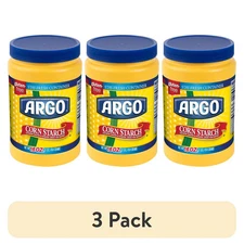 (3 pack) Argo Gluten-Free Corn Starch Thickening Powder,16 oz