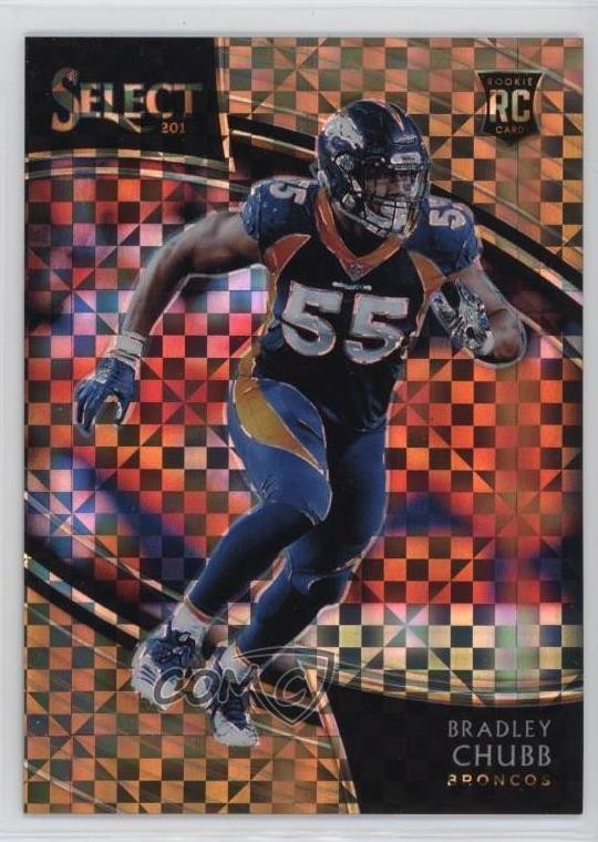 2018 Panini Select Field Level Copper Prizm 31/75 Bradley Chubb #227 g2u