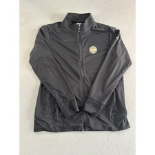 FootJoy PGA Full Zip Jacket Womens Large Black Performance Golf Activewear