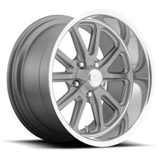 Us Mags U111 Rambler 22x11 5x5 18mm Textured Grey Wheel Rim 22 Inch