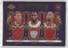 2009 Crown Royale Rookie Royalty Materials /499 Blake Griffin DeJuan Blair 1u6