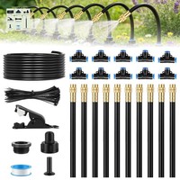 BewäSserungssystem Garten 10M 15 DüSen Automatische TropfbewäSserung Gartenbe...