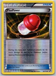 PlusPower 96/114 Black & White Reverse Holo