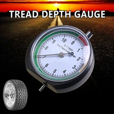 Prefessional Dial Tire Tread Depth Gauge Easy Reading Car Tyre Attrition MeasuGO