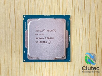 Intel SR3WQ Xeon E-2124 3.30Ghz 4-Core Socket 1151 CPU Processor Coffee Lake