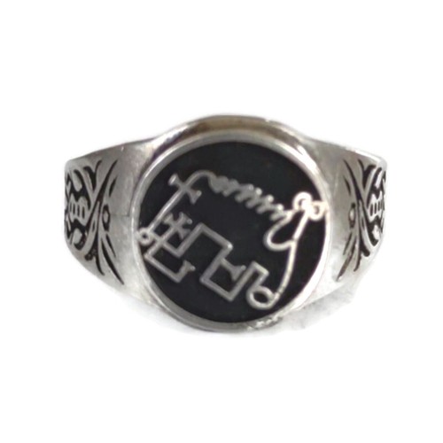 #58 Amy Seal Ring The Lesser Key of Solomon Goetia 72 Demons + Optional pendant - Picture 10 of 10