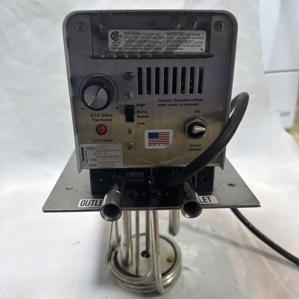 Calentador Circulador Refrigerado PolyScience Modelo 8205/Funciona Foto 2 de 4