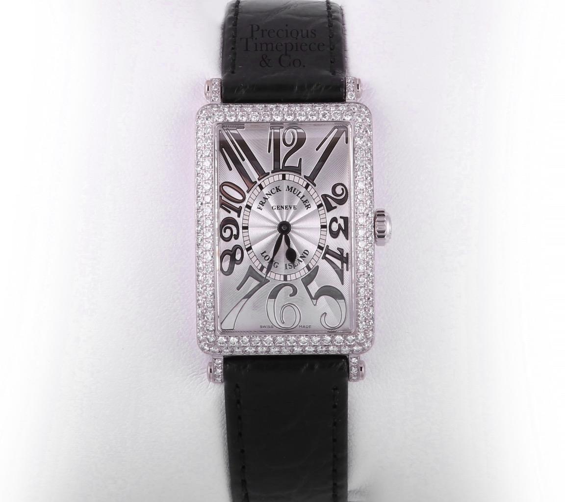 Franck Muller Long Island 952 QZ D-Factory Diamond 18k White Franck Muller Long Island 952 QZ D-Factory Diamond 18k White