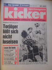 KICKER 9 - 27.1. 1972 * Heinz Flohe Handball FA Göppingen Tischtennis Breitner