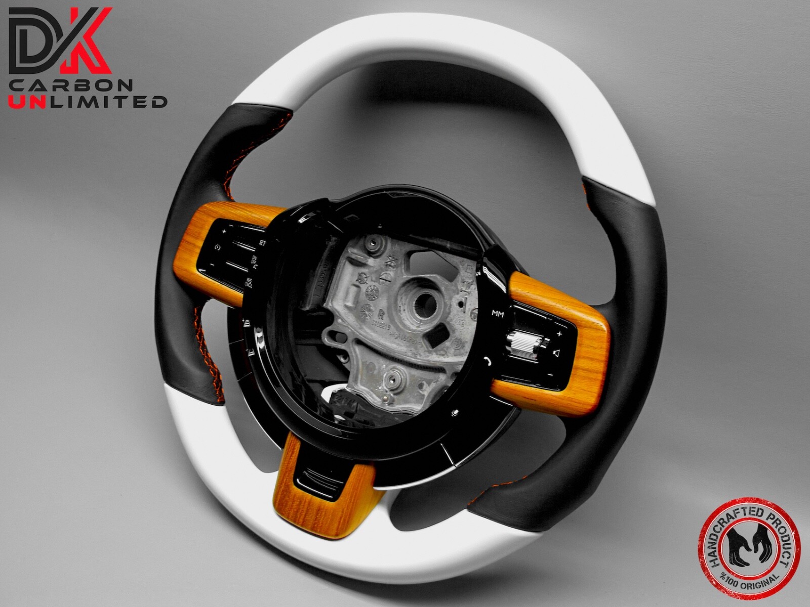Rolls Royce Cullinan Ghost Spectre Any Color Stitch Ceramic White Steering Wheel