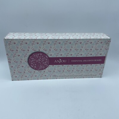 Essential Oils Bath Bombs (20) By Anjou