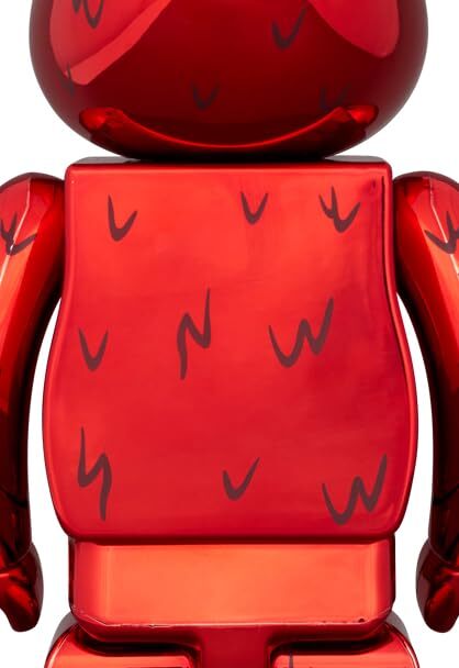 BE@RBRICK ELMO CHROME Ver. 100% & 400% Toy Figure Bearbrick BE@RBRICK ELMO CHROME Ver. 100% & 400% Toy Figure Bearbrick