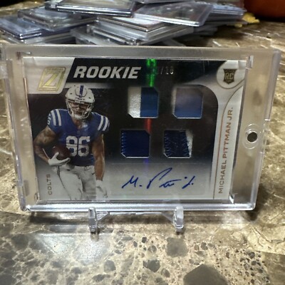 2020 Michael Pittman Zenith rpa /10 Quad Patch Colts