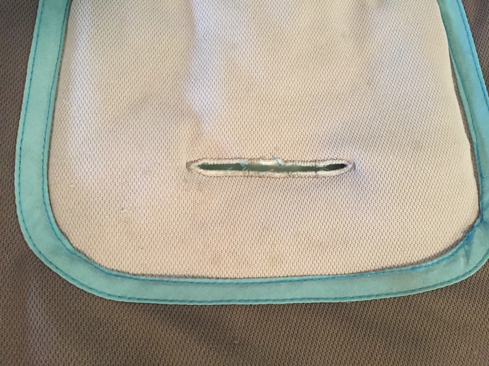 Cojín de cojín de asiento de tela de repuesto para cochecito Combi Twin Sport Side by Side Foto 3 de 4