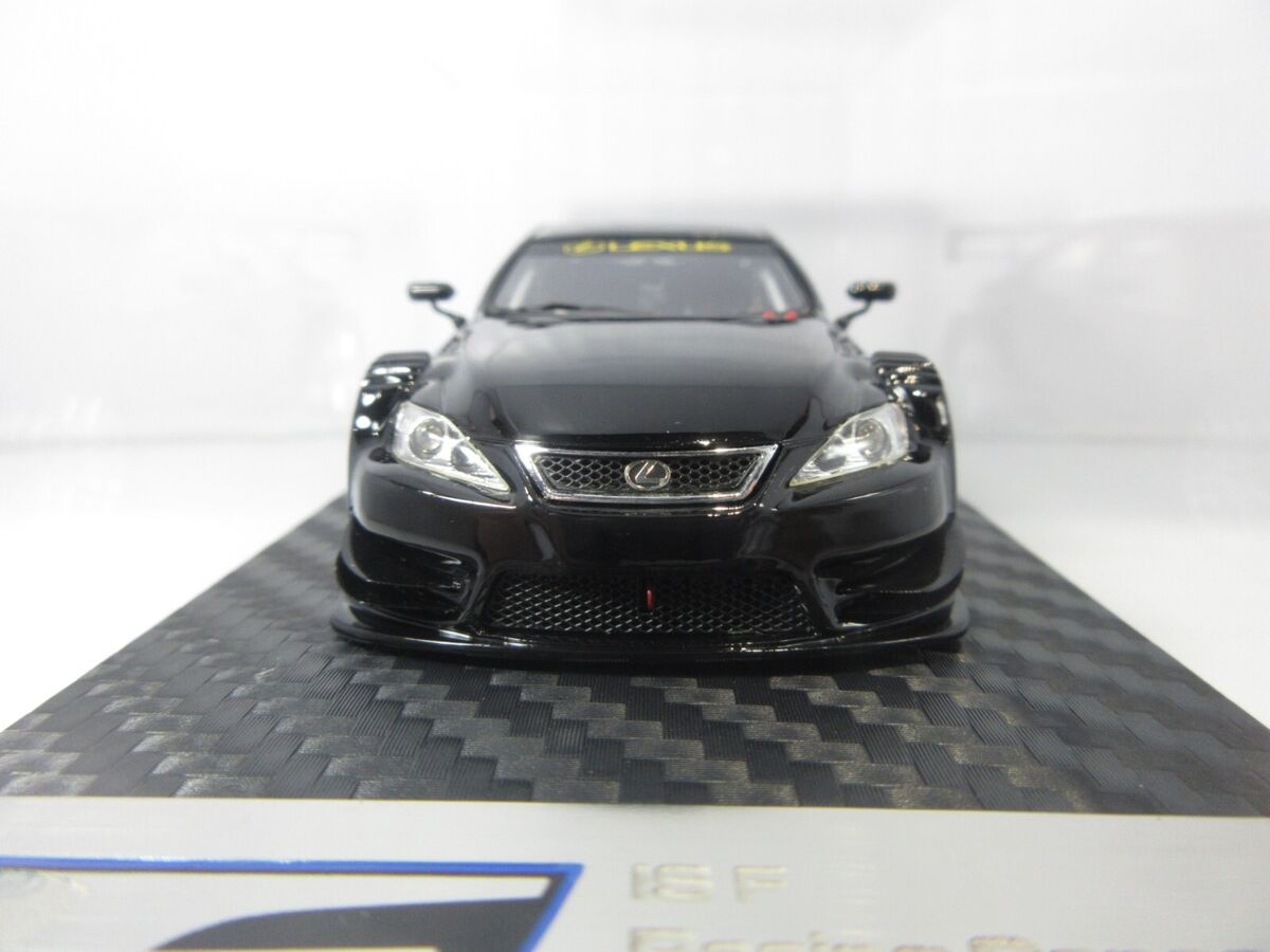 2024年のクリスマスの特別な衣装 1:43 HPI Racing LEXUS IS F Racing Concept Black Die Cast hpi・racing