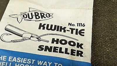 Du-Bro Fishing Kwik-Tie Hook Sneller