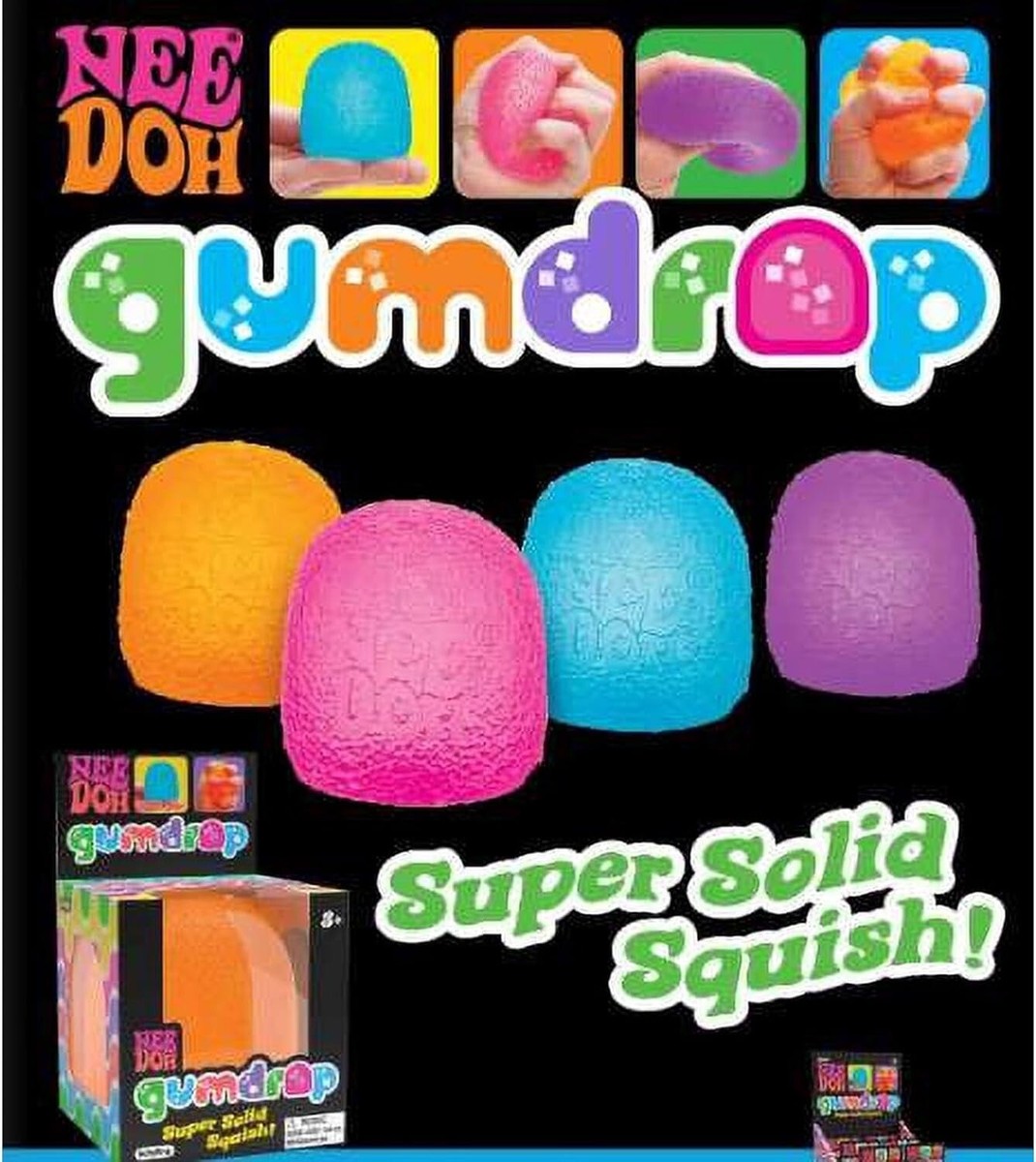 Gumdrop Needoh GUM DROP - 3 pack | Textured Sensory Toy | eBay