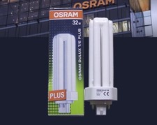 2x OSRAM DULUX T/E 32W/830 Warm 32W/840 Cool White 4pins CFL PLUS Lamp Tube Bulb