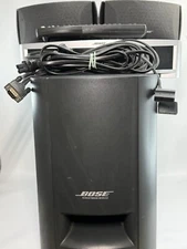 BOSE AV3-2-1 II Powered Speaker System And AV3-2-1 Media Center w/Remote