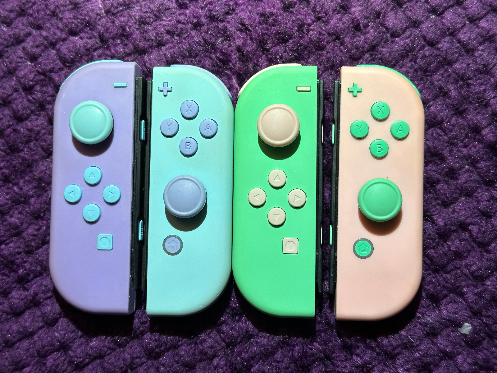 Nintendo Switch (Used) HAC001(01) Custom Joycons 4 Mario Games & More