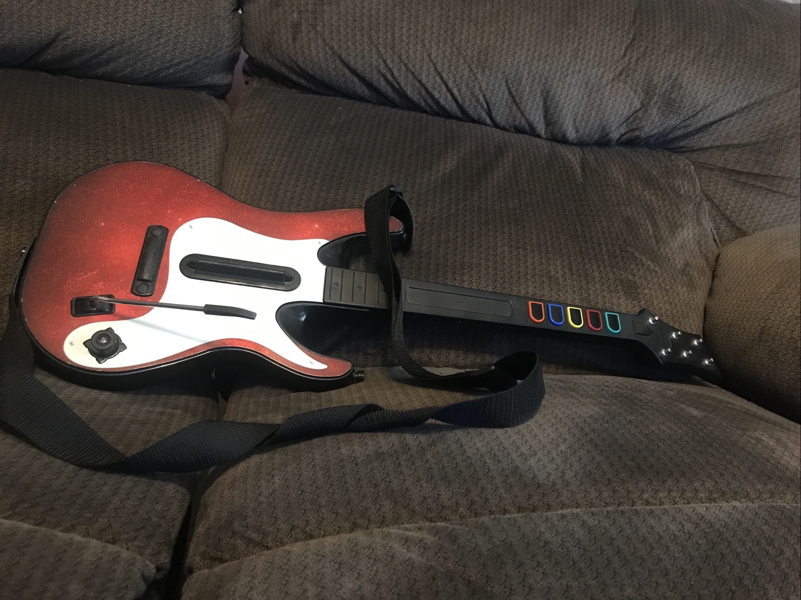 Guitar Hero Band Hero 5 Wireless Guitar PS2 PS3 No Dongle 95893.805 W