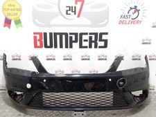 SEAT TOLEDO 2012 ONWARDS GENUINE FRONT BUMPER WITH LOWER GRILL ( PDC SPEC  )
