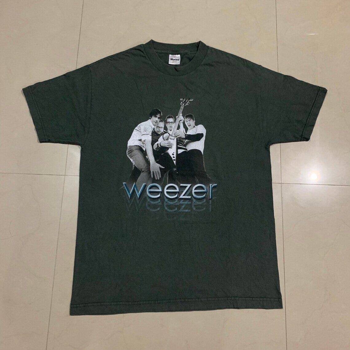 Weezer Vintage Hyper-Extended Midget Tour T-Shirt Tour Band