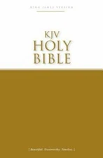 KJV, Economy Bible, Paperback: Beautiful. Trustworthy. Timeless - VERY GOOD