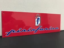 Italian Designer wall sign Alfa Romeo fiat Peugeot 18x6