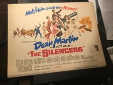 The Silencer 11"x14" Original Title Lobby Card 1966 Dean Martin See Description