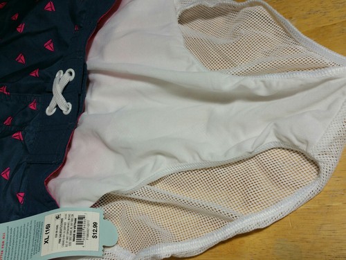 Cat & Jack Boys NEW X-LARGE (16) Cargo Swim Trunks Built-in brief(#l8 - Picture 3 of 6