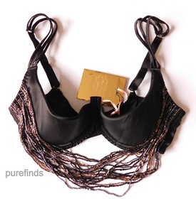 AGENT PROVOCATEUR SOIREE LIDIJA SILK DEMI BRA 34D & THONG SIZE 3 RRP &pound;740 NWT